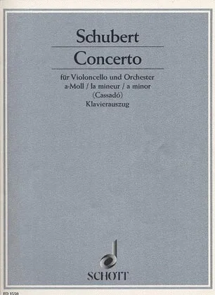 Schubert, F.: Concerto (Cello & Piano)
