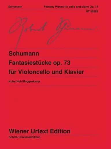 Schumann R. (urtext): Fantasy Pieces/Fantansiestucke, Op.73 (cello and piano)