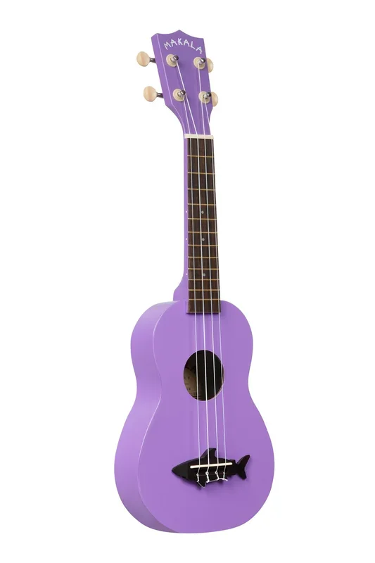 Sea Urchin Purple Soprano Shark Ukulele