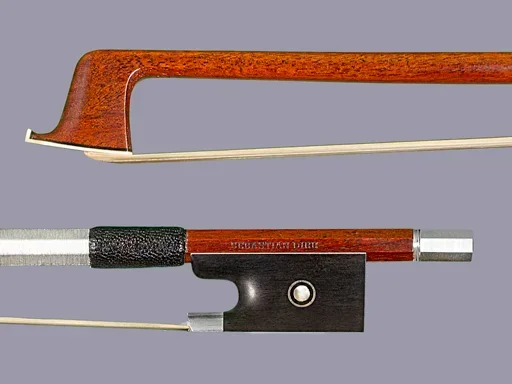 SEBASTIAN DIRR “Lukas” silver violin bow, GERMANY, 61.9 g.
