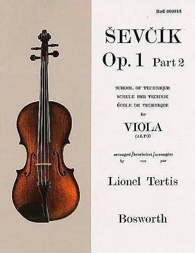 Sevcik, O. (Tertis): Op.1#2 Viola