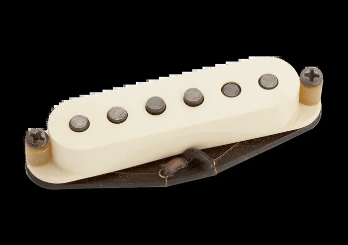 Seymour Duncan Antiquity Texas Hot – Stratocaster Pickup – 6-String Middle Pickup – White Cover Aged RWRP (11024-03)
