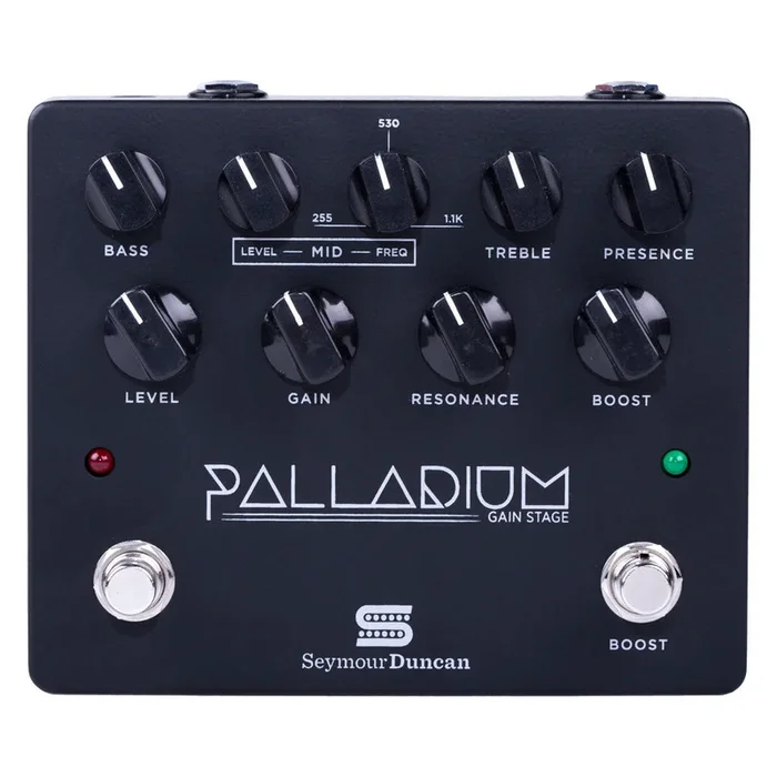 Seymour Duncan Palladium Gain Stage High Gain Preamp Pedal – Black