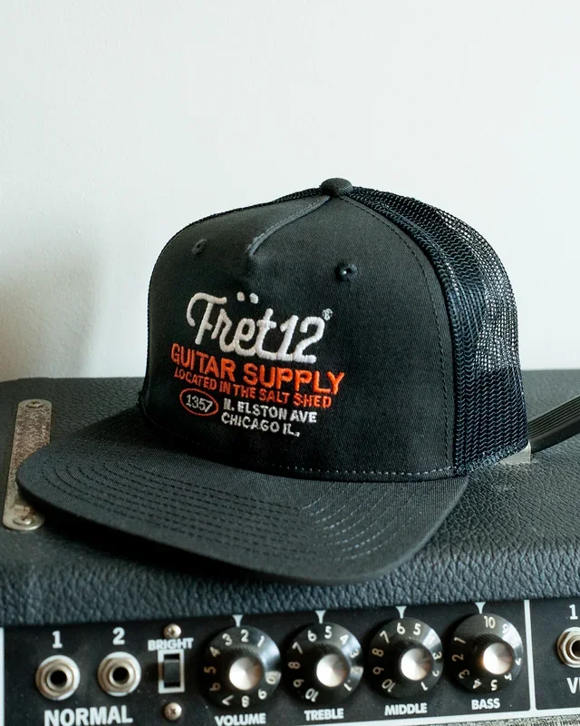 SHOP TRUCKER HAT – Black