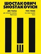 Shostakovich, D.: (Score) Two Pieces for String Quartet, Op.36a (string quartet)