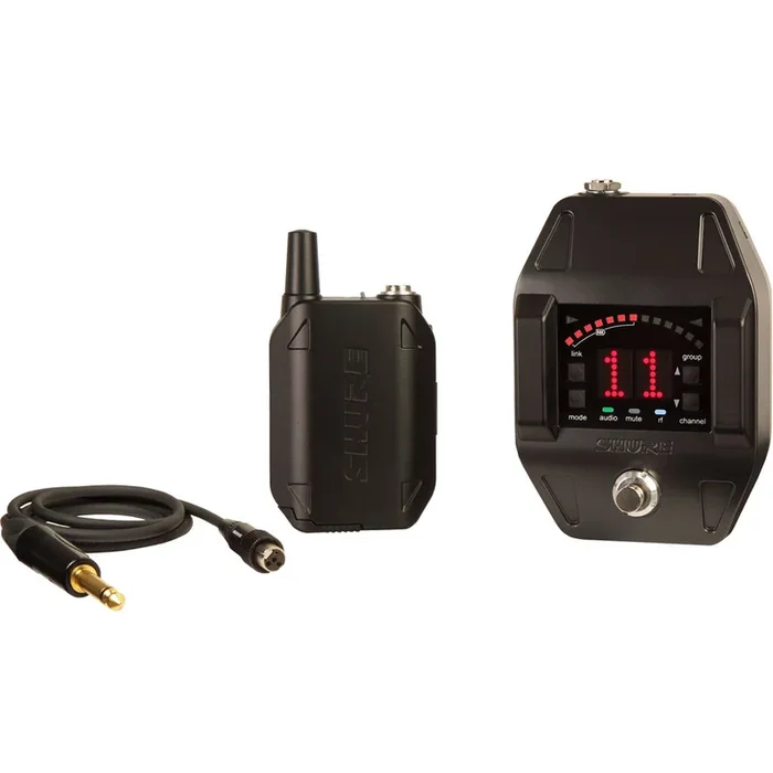 Shure GLXD16 – Wireless System for Guitarists and Bassists with Digital Pedal Receiver
