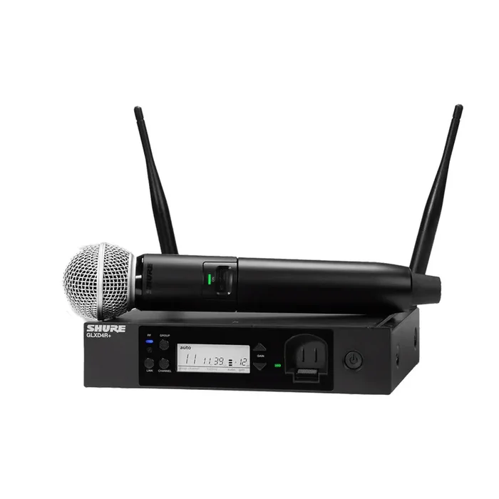 Shure GLXD24R+/SM58-Z3 Dual-Band wireless Vocal System