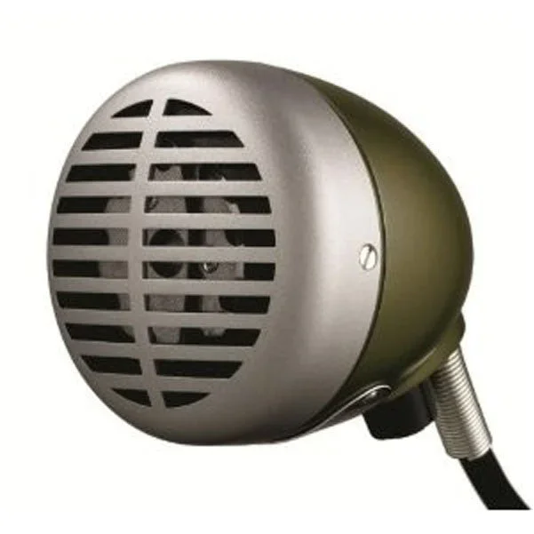 Shure Green Bullet 520DX Dynamic Harmonica Microphone