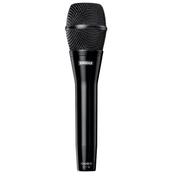 Shure KSM9 HS Handheld Vocal Condenser Microphone – Black