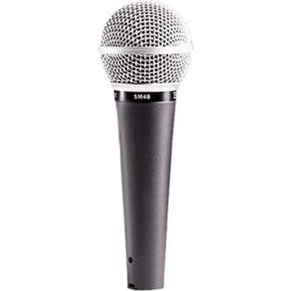 Shure SM48-LC Dynamic Cardioid Vocal Microphone