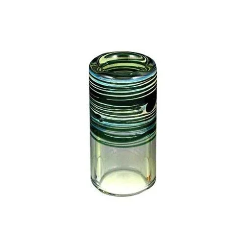 Silica Sound 423 Thick Shorty Glass Slide – Emerld Green