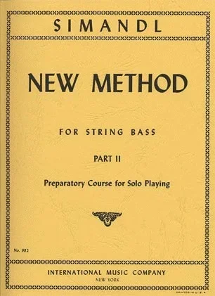 Simandl: New Method Part 2 (bass)