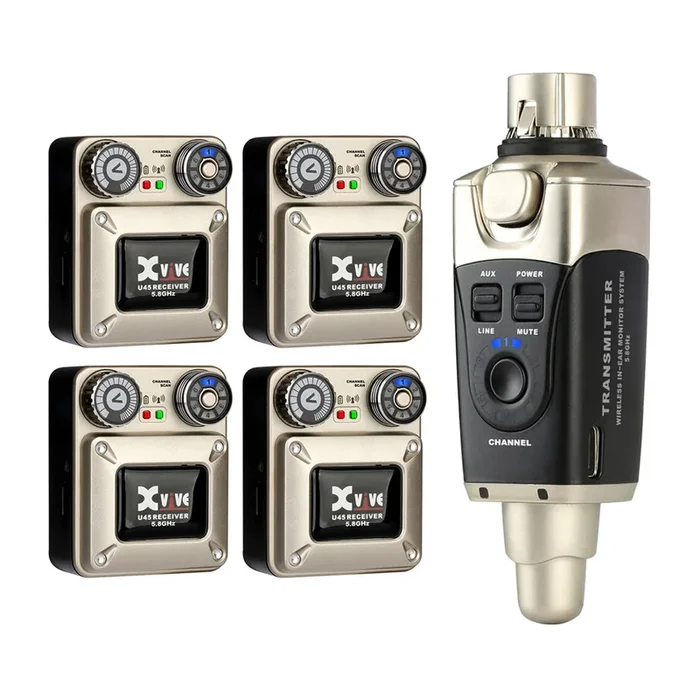 Sistema de Monitorización Intraauricular Inalámbrico Xvive U45R4 – 5,8 GHz