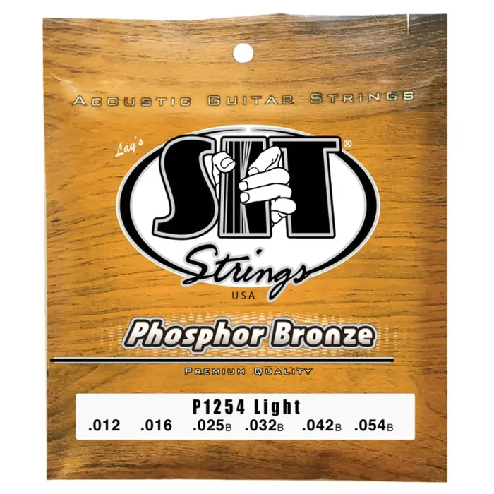 SIT Strings P1254 Light Phosphor Bronze Acoustic Guitar Strings