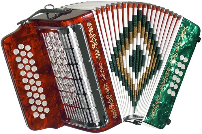 SofiaMari SM3112 GCF Button Accordion
