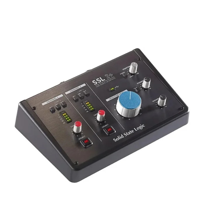 Solid State Logic SSL 2+ Professional Collaborative Studio 2-In/4-Out USB Audio Interface