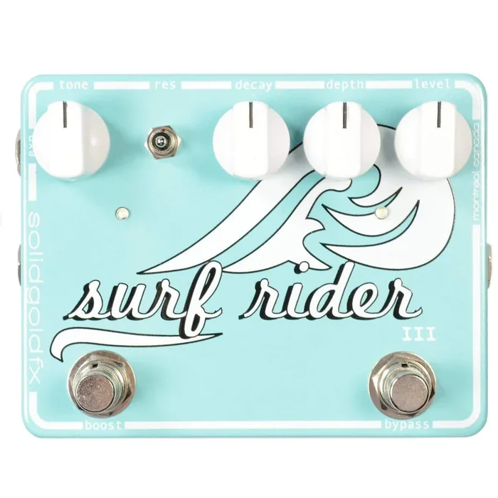 SolidGoldFX Surf Rider III Reverb Seafoam Green Metallic