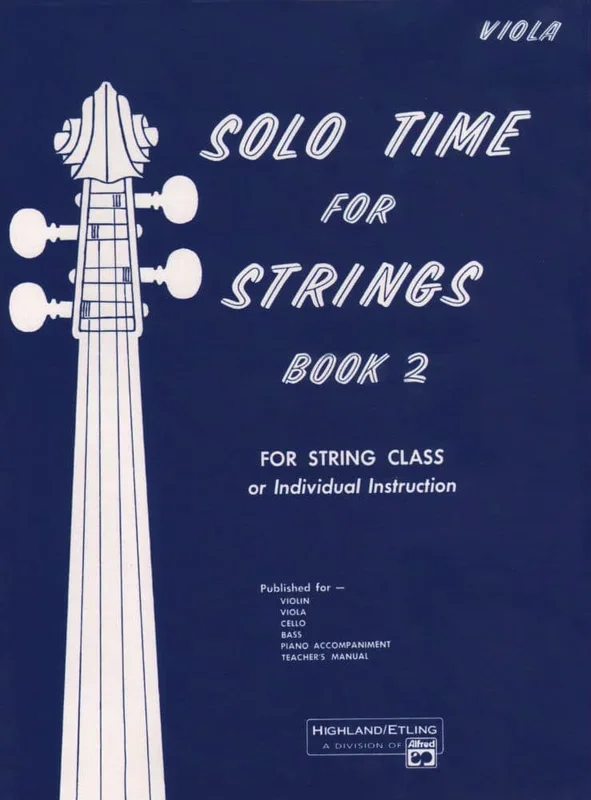 Solo Times for Stings, Viola Book 2