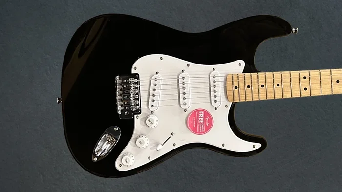 Sonic Stratocaster – Black w/Maple