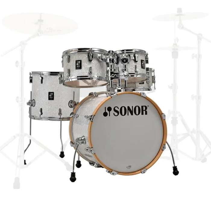 Sonor AQ2 Series Studio 5-Piece Shell Pack – White Marine Pearl