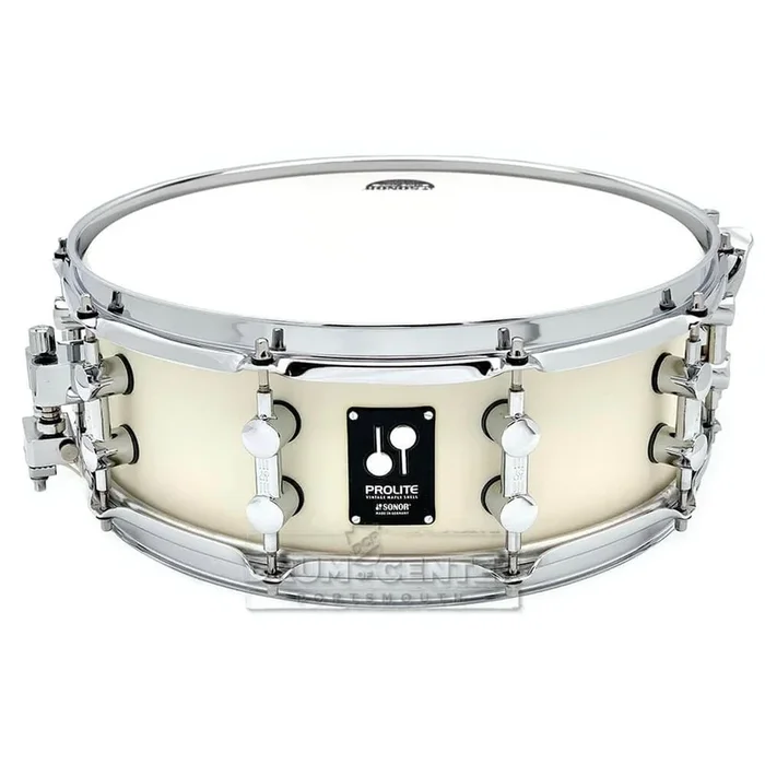 Sonor Prolite Snare Drum 14×5 Creme White Blowout Deal!