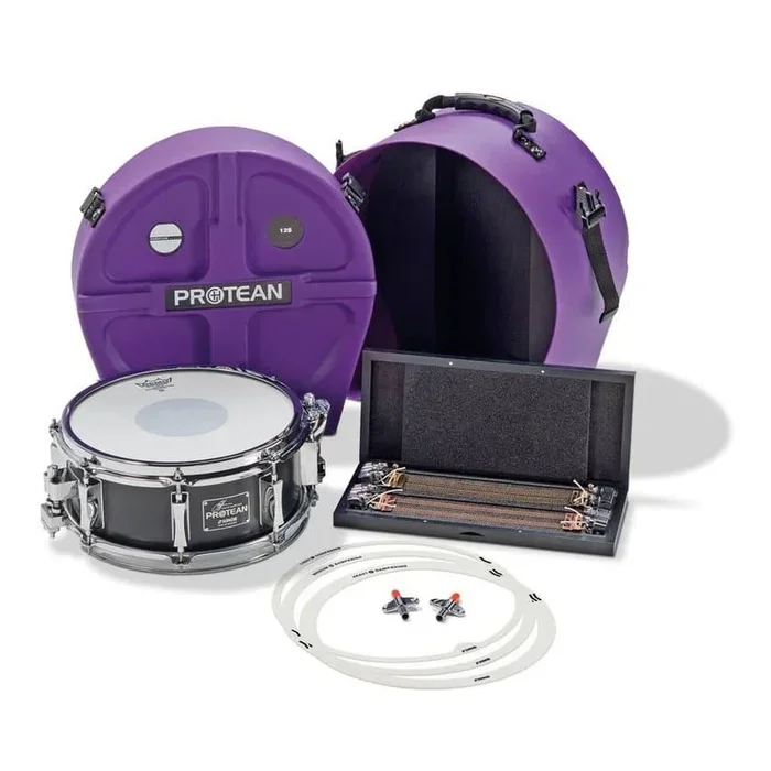 Sonor Signature Snare Drum Gavin Harrison Protean 12×5 Premium Pack w/Case & Extra Wires