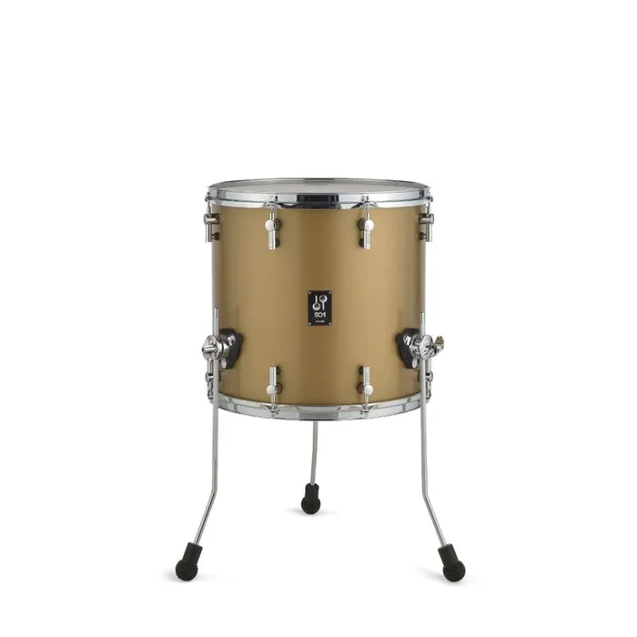 Sonor SQ1 Floor Tom 16×15 Satin Gold Metallic
