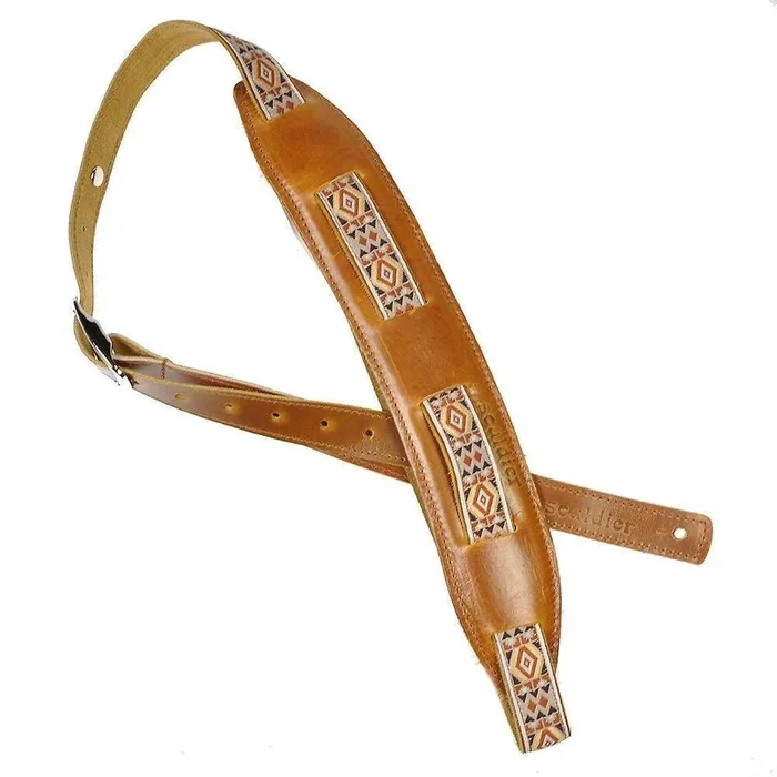 Souldier Saddle Strap Serape w/Brown Strap & Brown Pad