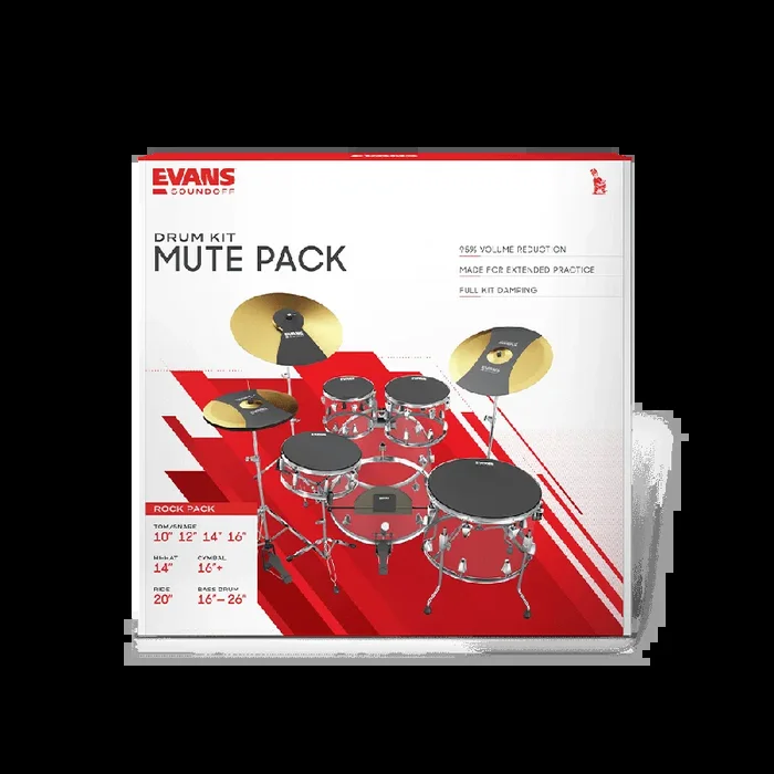 Soundoff Drum Kit Mute Pack – Rock Pack