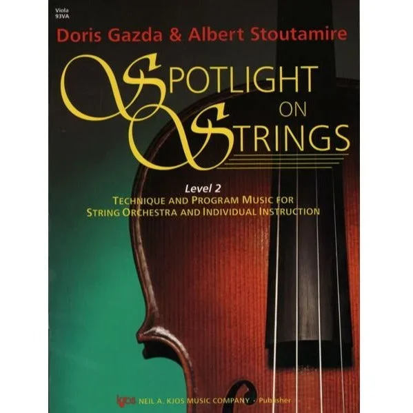 Spotlight on Strings Book 2 – Viola