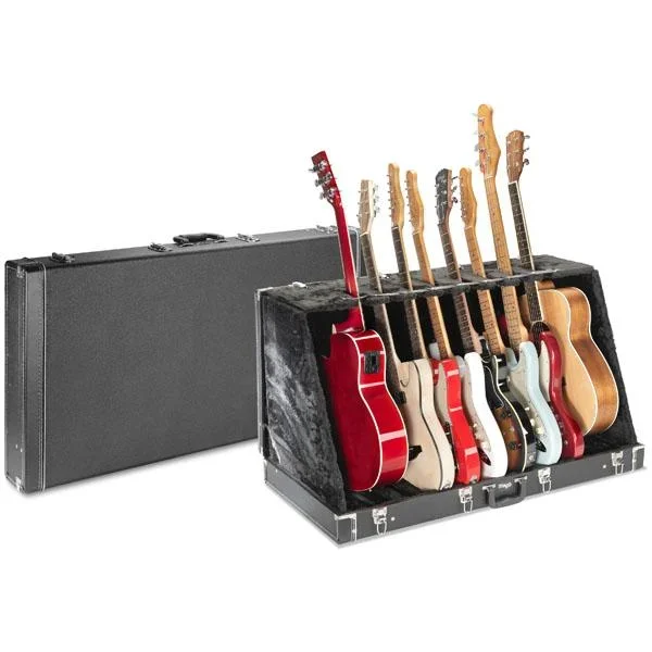 Stagg GDC-8 Universal Guitar Stand Case For 8 Electric Guitars