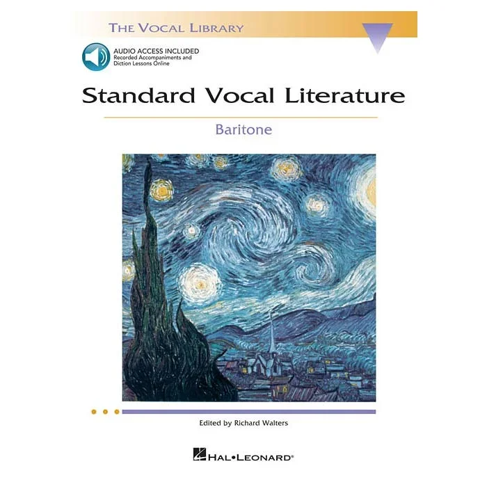Standard Vocal Literature – An Introduction to Repertoire – Baritone