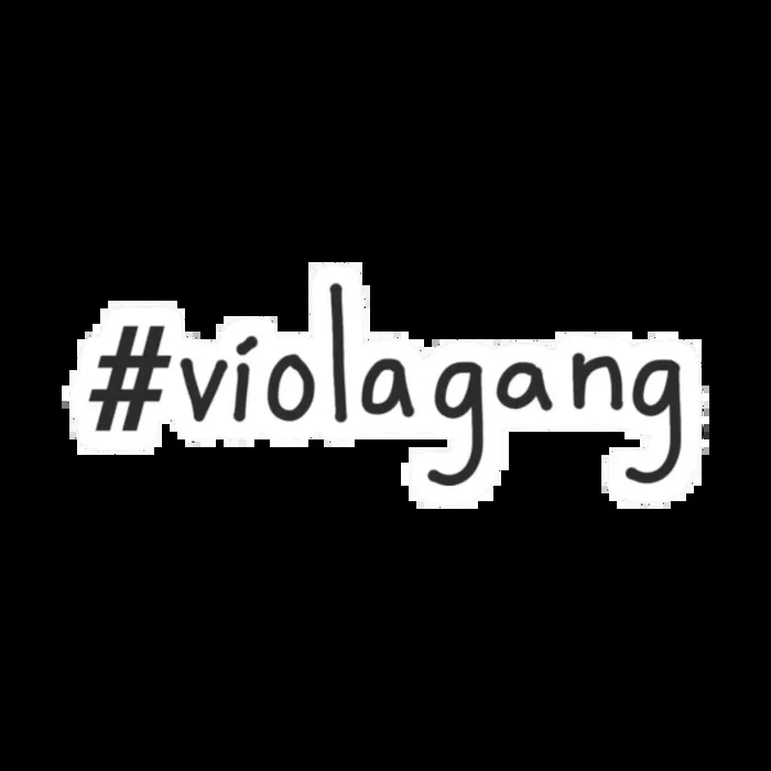 Sticker – #violagang