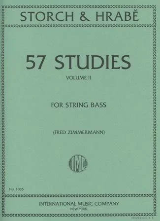 Storch-Hrabe (Zimmerman): 57 Studies Vol.2 (bass)