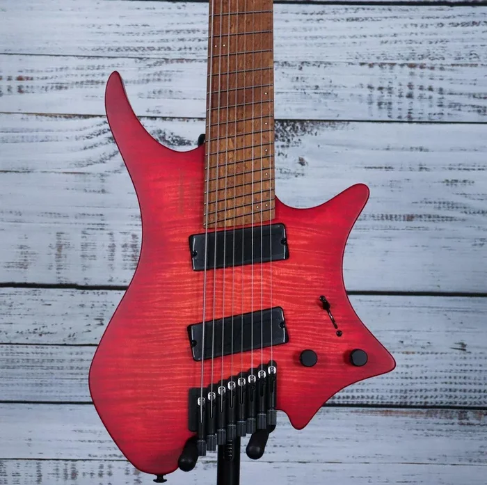 Strandberg Boden Original N2 8 String | Sunset Coral Burst Satin