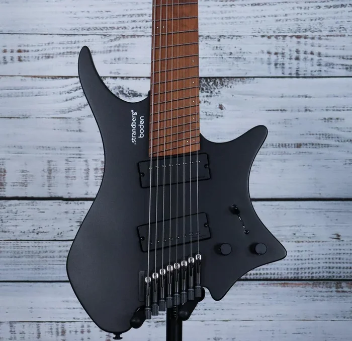 Strandberg Boden Standard N2 8 String | Black Satin Metallic