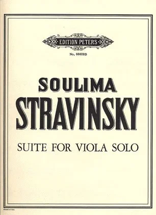 Stravinsky, Soulima: Suite for Viola Solo