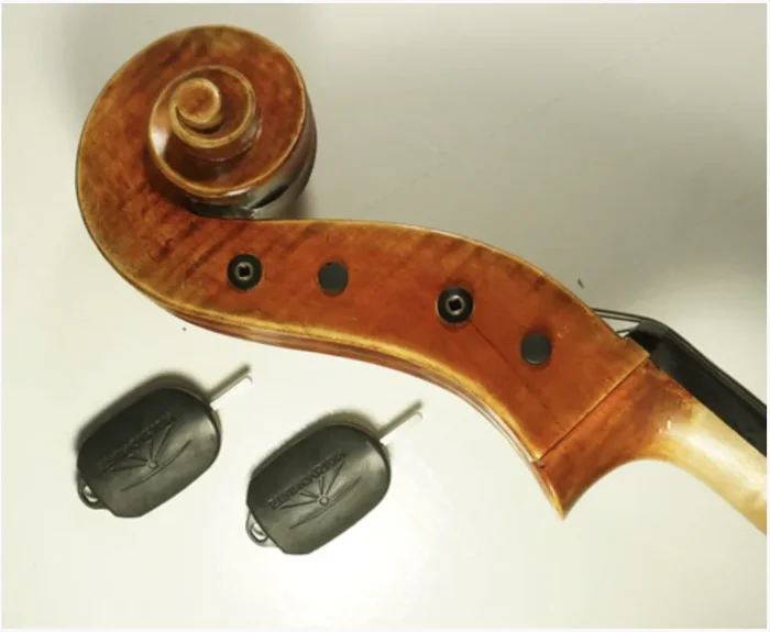 StringVision (Krovoza Posture Peg) double cello peg set, with 2 keys