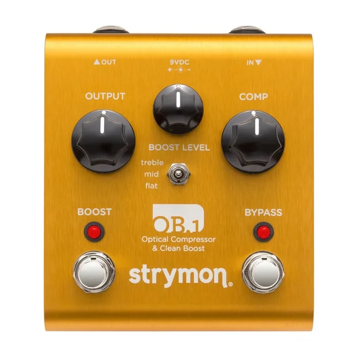 Strymon OB1 – Optical Compressor & Clean Boost Pedal