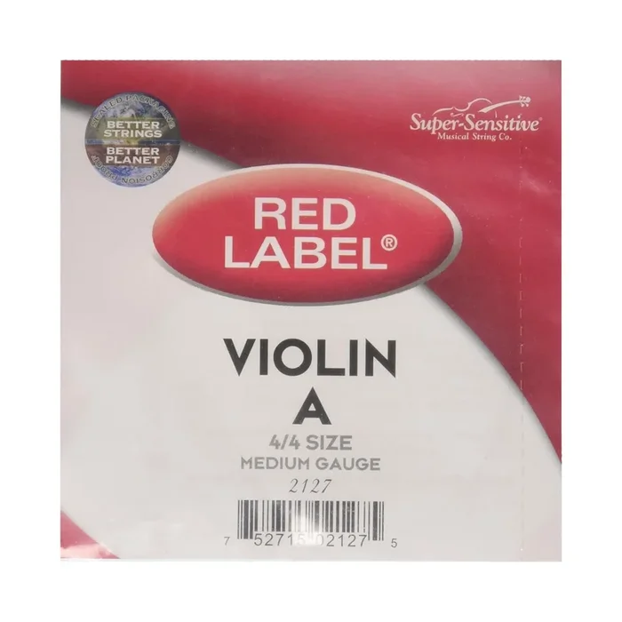 Super Sensitive Red Label A Violin String For 4/4