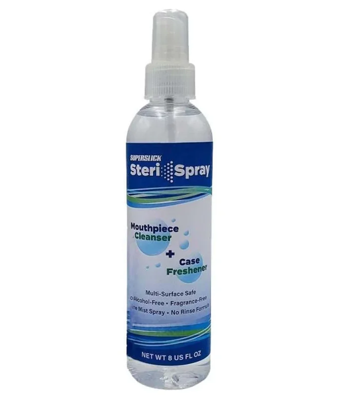 Superslick Sterispray Mouthpiece and Multi-Surface Cleaning Spray – 8 oz.