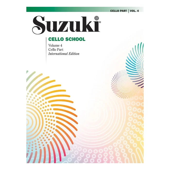 Suzuki Cello School Cello Part Volume 4 (Revised)