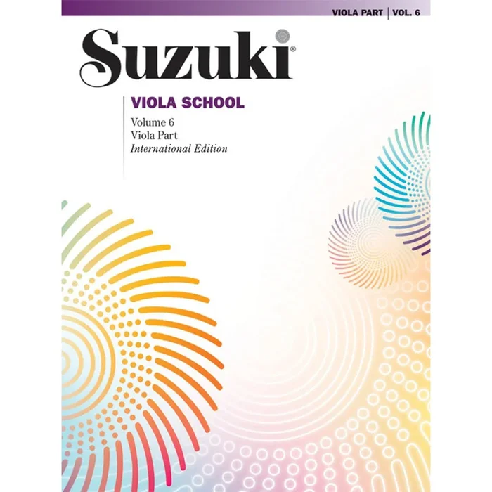 Suzuki Viola School Method Book, Volume 6