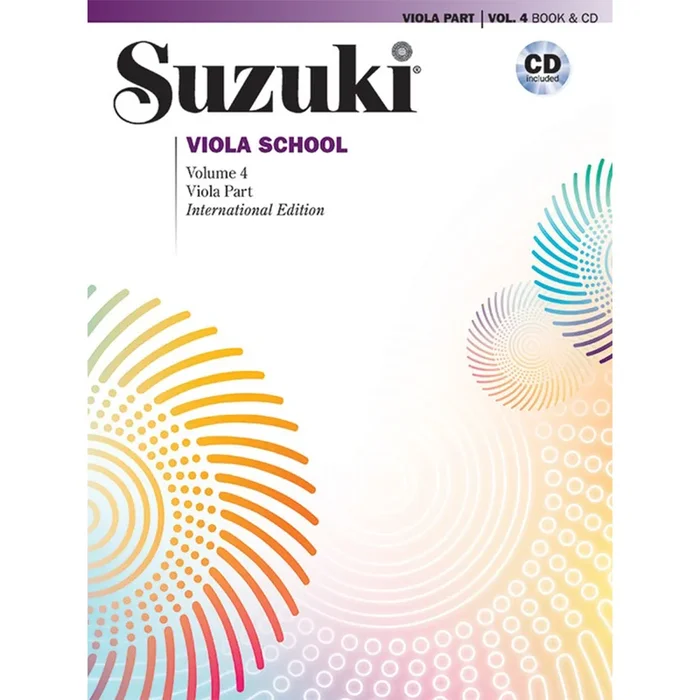 Suzuki Viola School, Volume 4: Book & CD