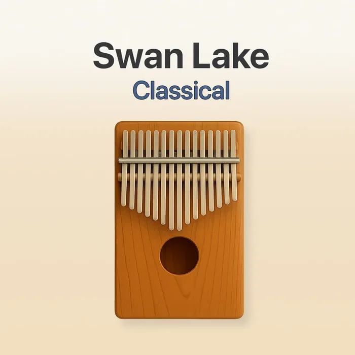 Swan Lake – 17 Note Kalimba tab