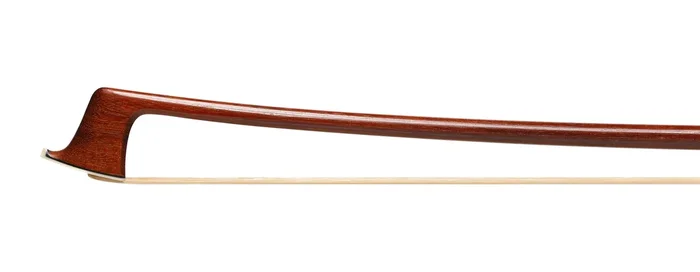 T. PAMPOLIN viola bow, Pernambuco silver, fleur de lis, Brazil | Metzler Violins