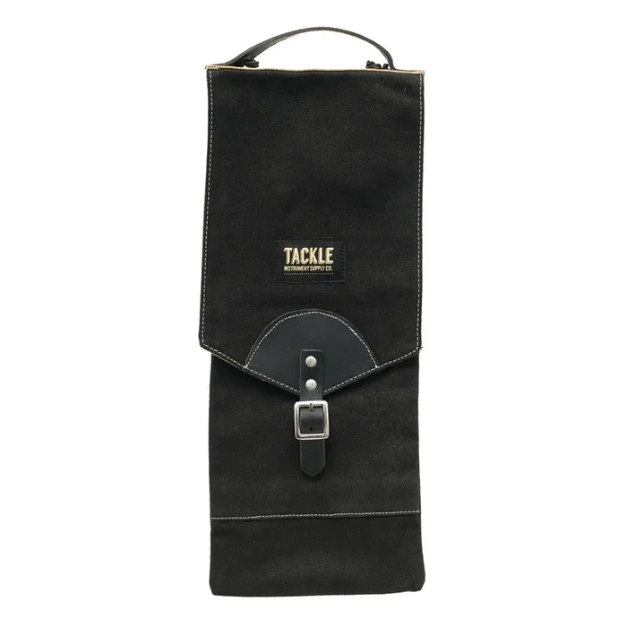 Tackle Compact Waxed Canvas Stick Bag – Black
