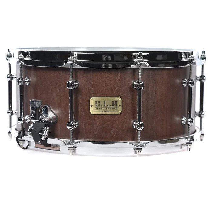 Tama 6.5×14 S.L.P. Snare Drum Matte Black Walnut