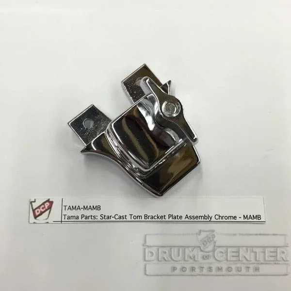 Tama MAMB Star-Cast Tom Bracket Plate Assembly Chrome