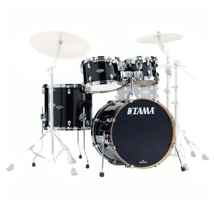 Tama MBS40RS Starclassic Performer Limited Edition Maple/Birch 4-Piece Kit – Piano Black